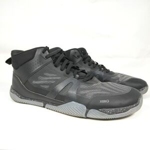 Xero Shoes X1 Mid Training Shoes Mens 17 Black Minimalist Barefoot Cross Trainer